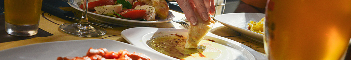 Eating Greek Mediterranean Moroccan at Oasis Pismo & Catering.